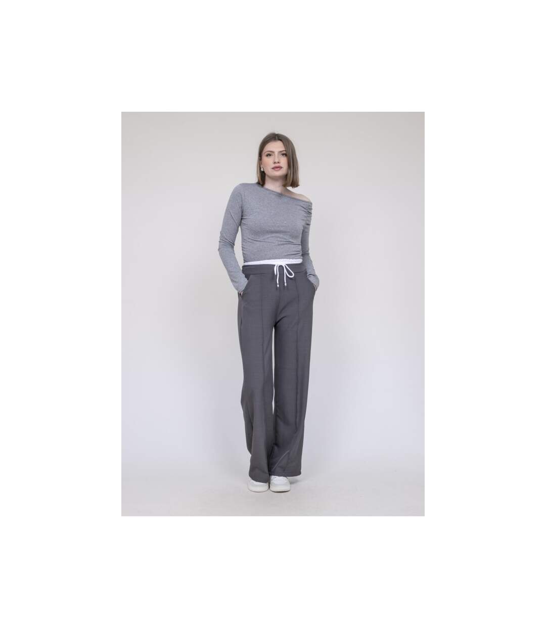 Pantalon double ceinture EGLENY - Dona X Lisa-4