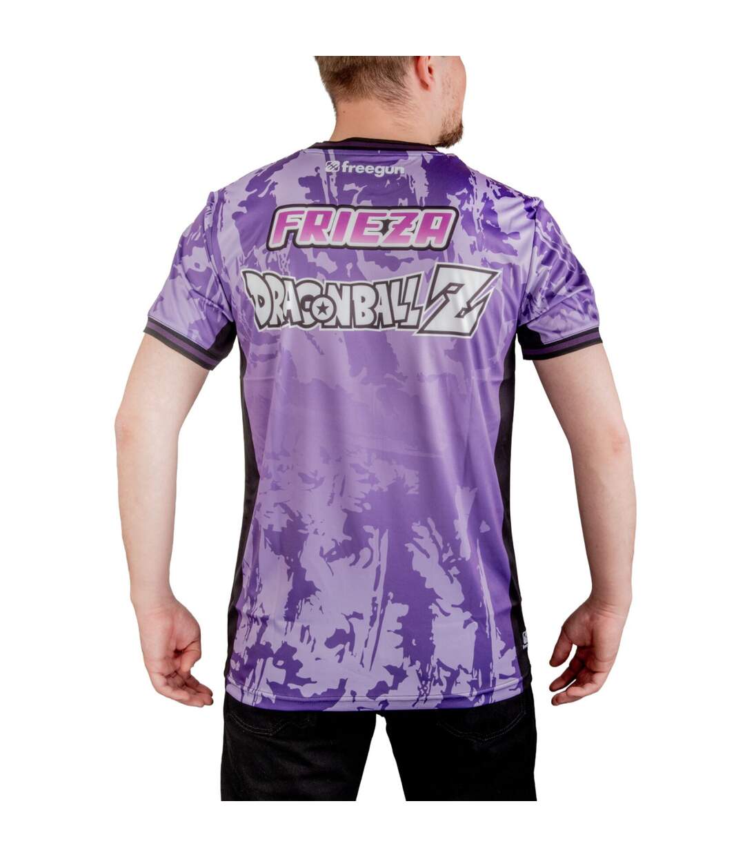 T-shirt homme Dragon Ball Z Freezer Freegun-3