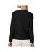 Pull noir femme pieces bree knit-2