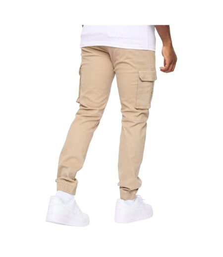 Pantalon À Poches Frentons Homme Beige Gris Crosshatch