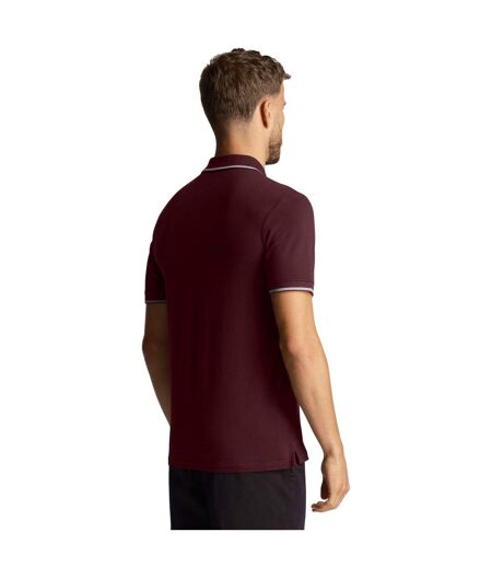 Polo Style Coordonnées Homme Bordeaux Lyle & Scott