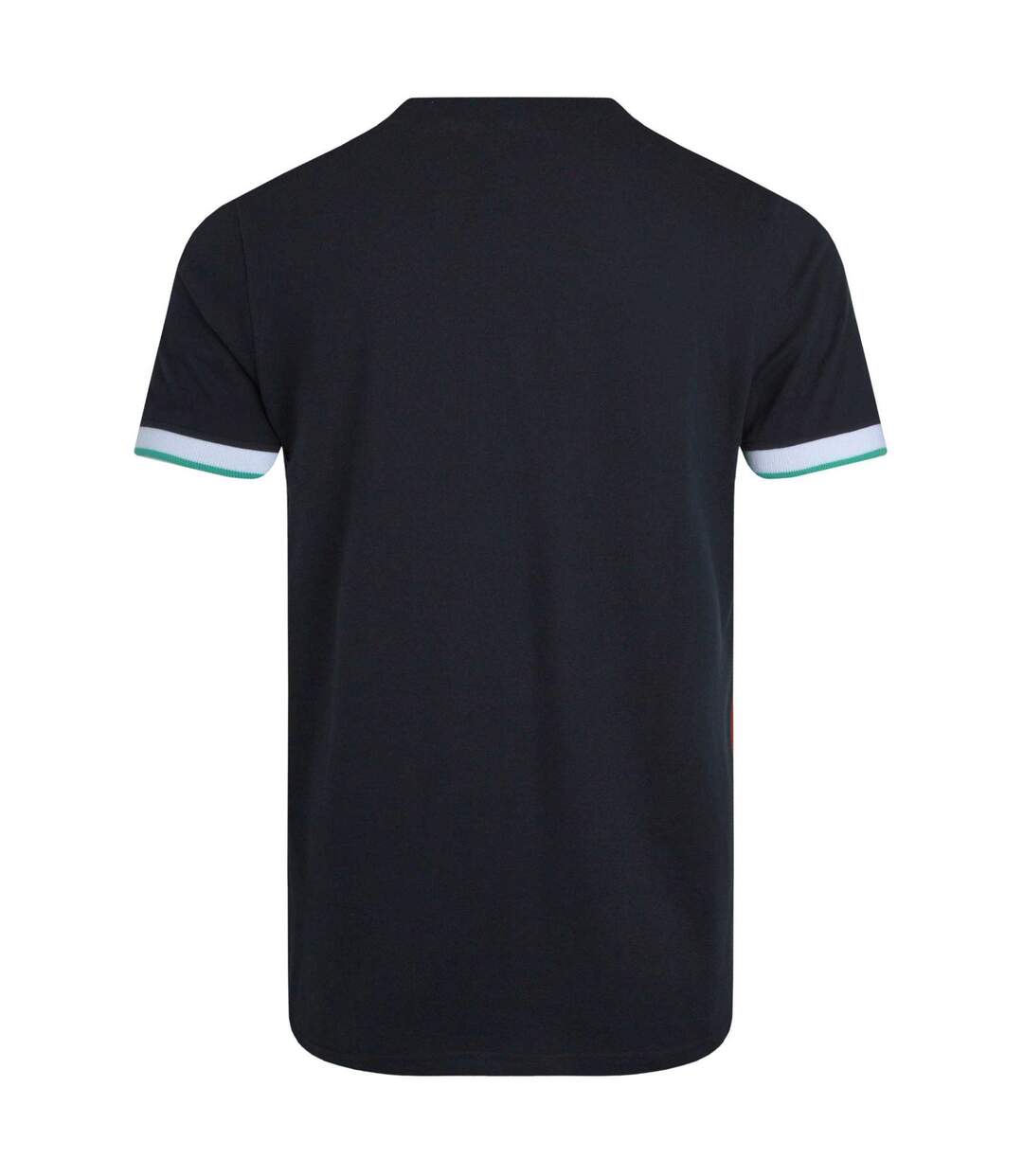 Mens danville pique t-shirt navy Weird Fish-2
