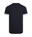 Mens danville pique t-shirt navy Weird Fish-2