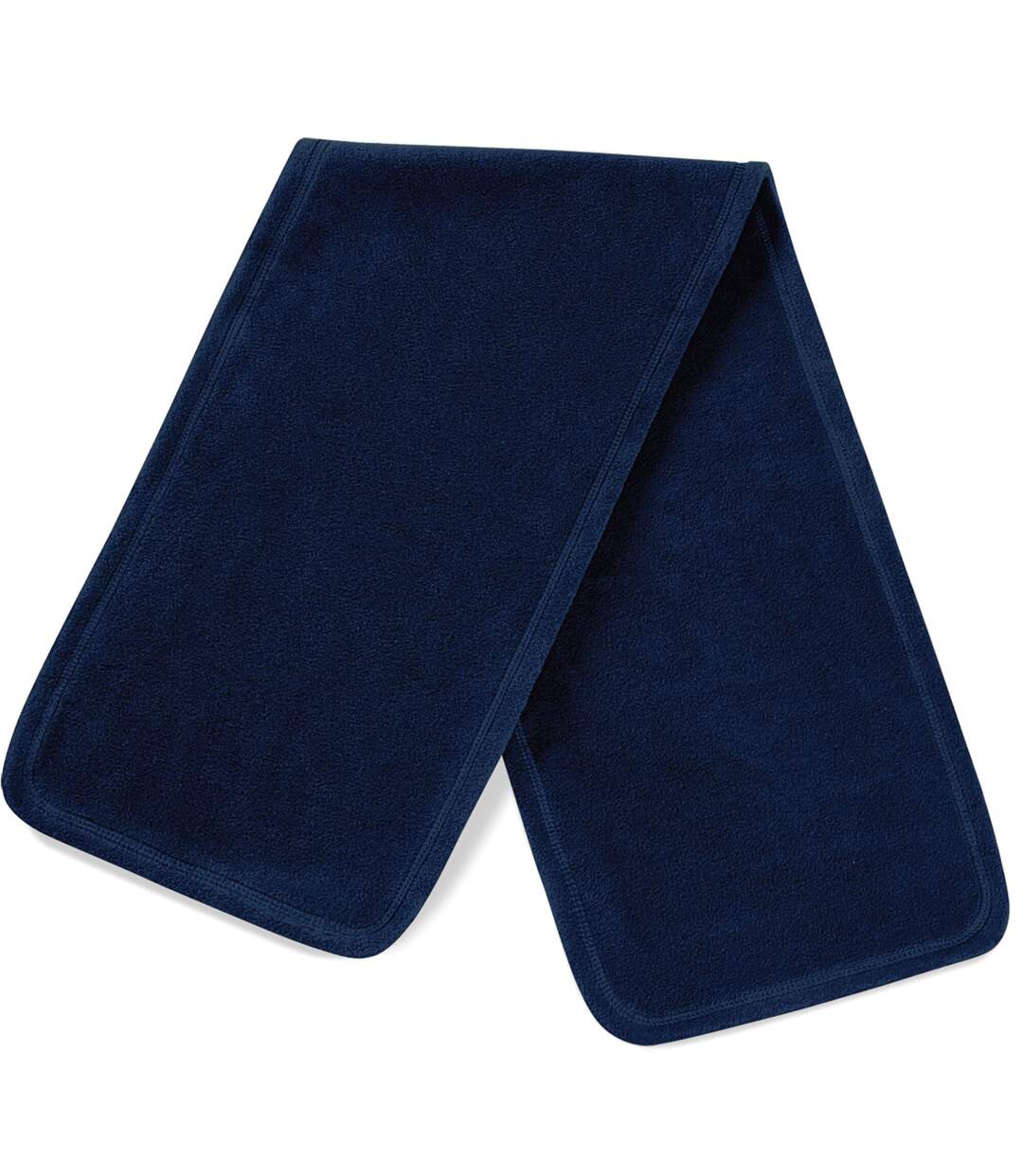 Unisex adult geneva suprafleece scarf one size french navy Beechfield-1