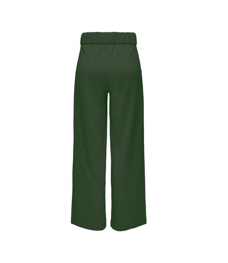 Pantalon fluide vert femme jdy honey