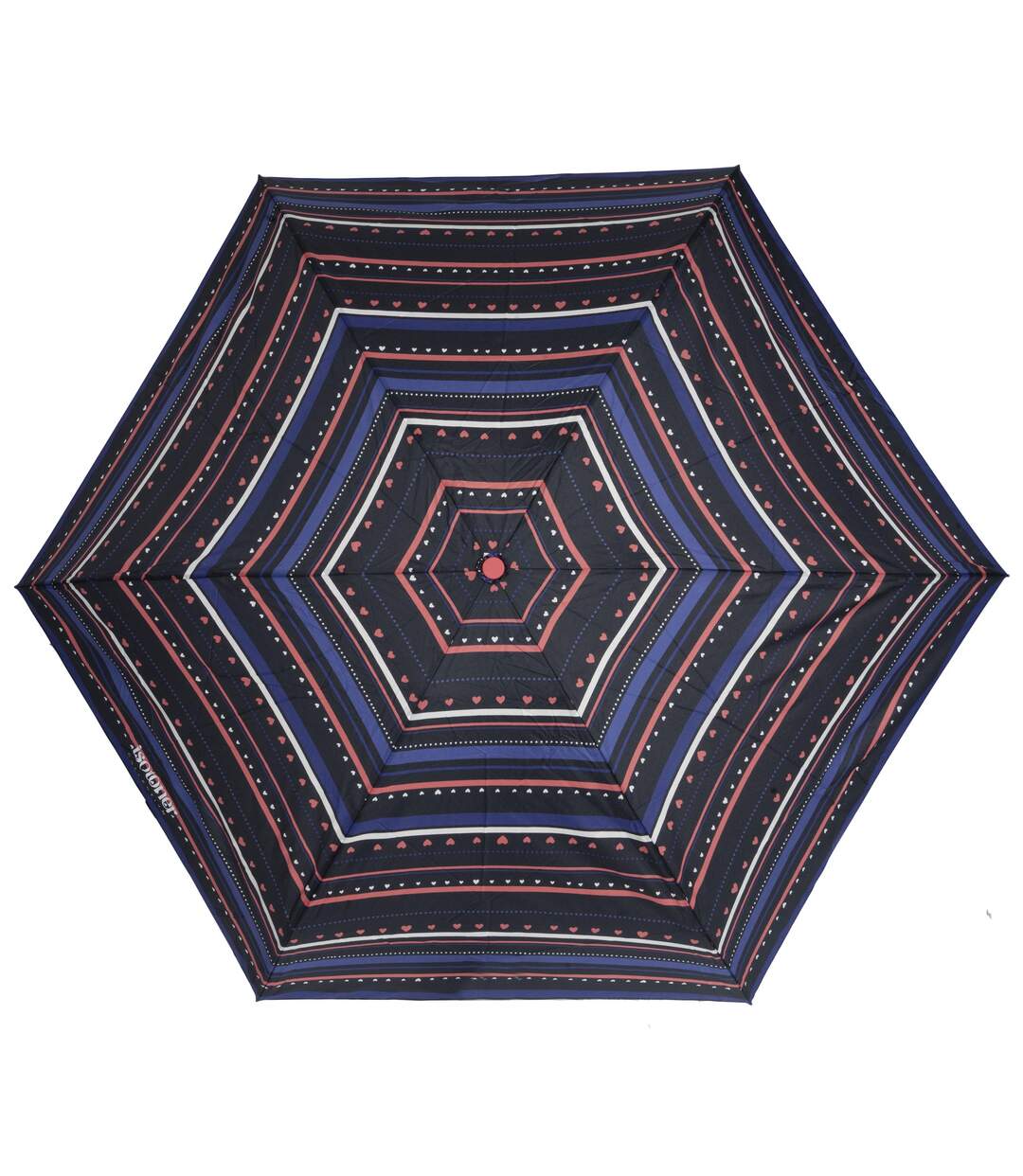 Isotoner Parapluie femme solide, ultra-déperlant, large couverture, ouverture/ fermeture auto-3