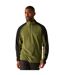 Mens elson ii lightweight fleece nephrite green/black Regatta-4