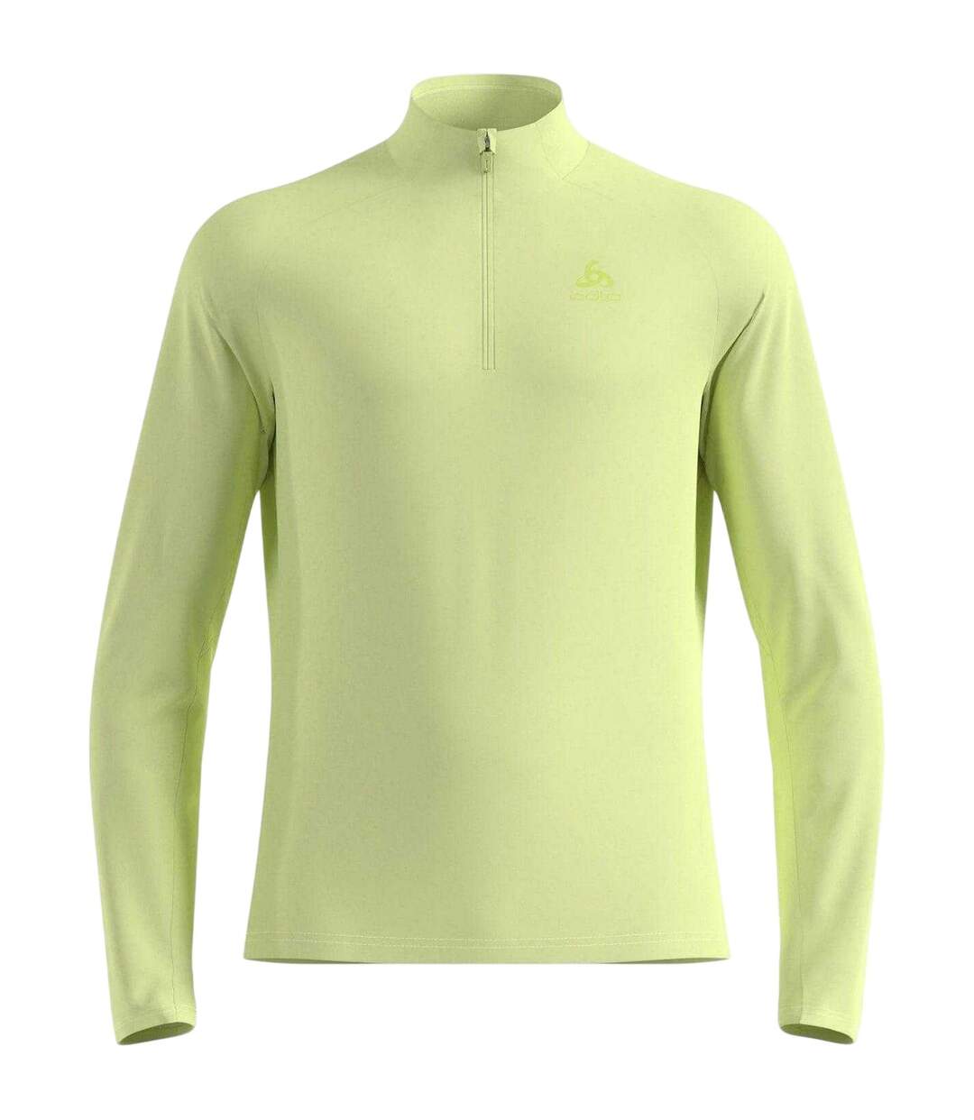 Mens Essentials Quarter Zip Fleece Top Shadow Odlo-1