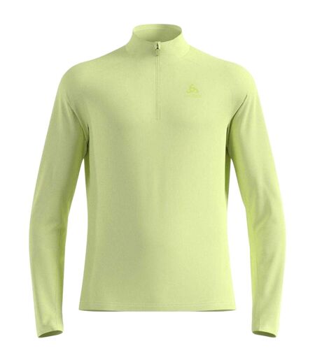 Mens Essentials Quarter Zip Fleece Top Shadow Odlo
