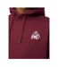 Mens Sleevely Fleece Hoodie Burgundy Kings Will Dream-4