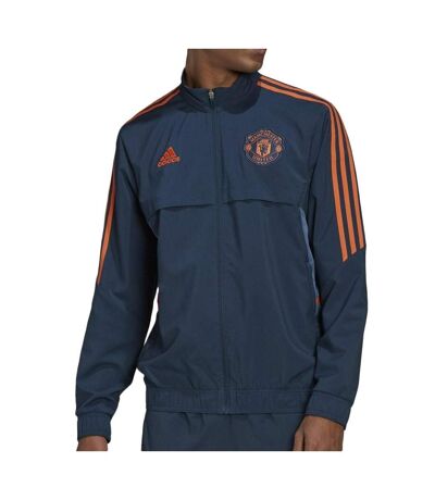 Manchester united veste bleu homme adidas 22/23 - l