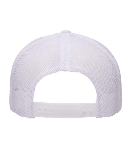 Casquette trucker flexfit blanc Yupoong