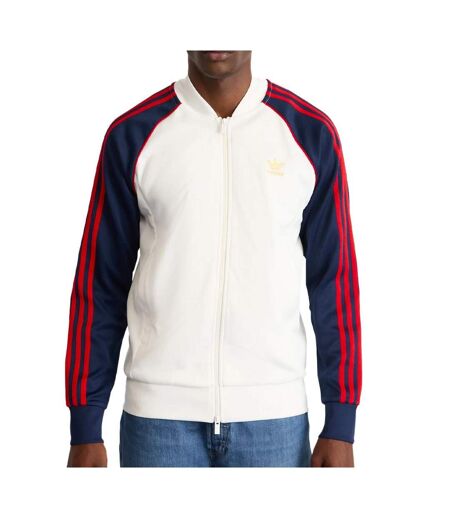 Veste Blanche/Marine/Rouge Homme Adidas IY9859 - L