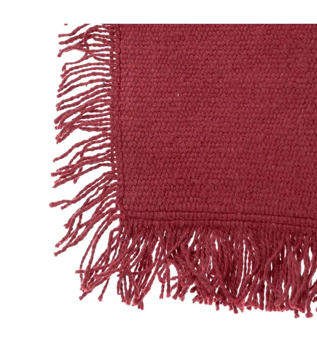 Chemin de Table Maha 38x140cm Rouge Grenat-2