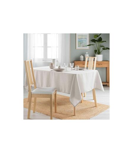Nappe Jacquard Imprimé Artea 140x240cm Taupe