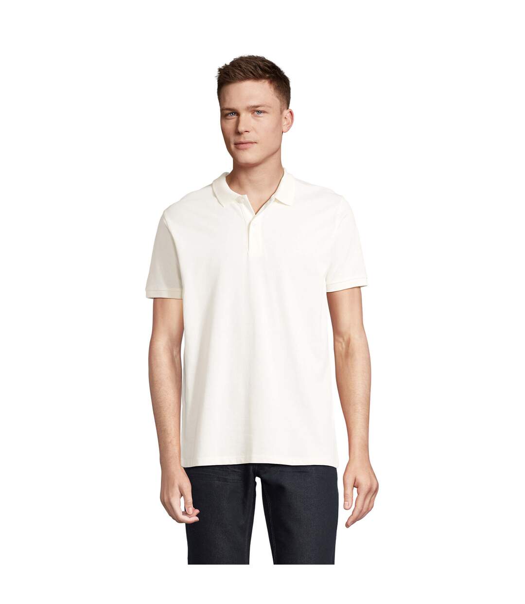 Polo Planet Homme Blanc Cassé SOLS-2