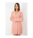 Womens/ladies lace double-breasted petite blazer dress peach Dorothy Perkins