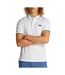 Polo blanc homme calvin klein jeans pique tippin - l-1