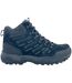 Mens Mount Mid Leather Waterproof Walking Boots Black Karrimor-2