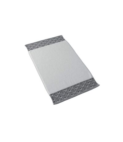 Tapis de Bain Goldy 50x85cm Blanc & Argent