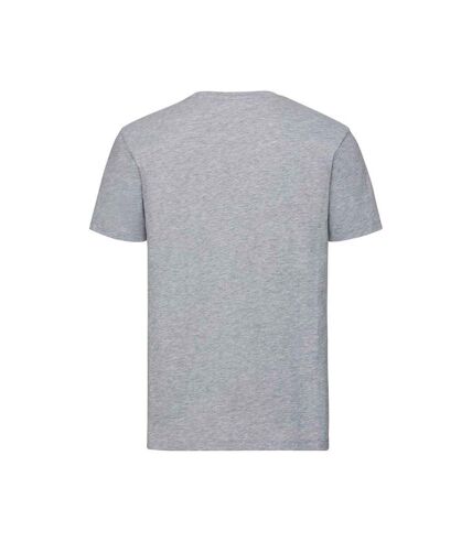 Russell Collection Mens Natural T-Shirt (Light Oxford Grey) - UTRW9471