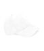 Casquette 5 panneaux adulte - B15 - blanc-1