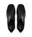 Womens/ladies Giove Leather Chelsea Boots Black Diesel-4