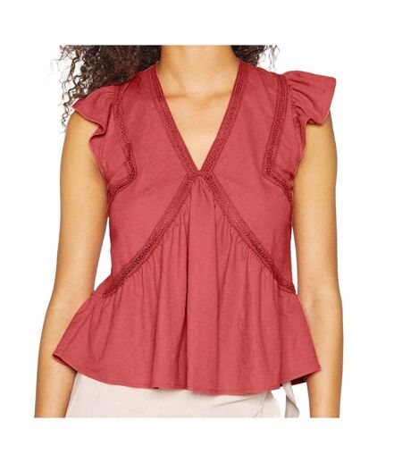 Top Rose foncé Femme Morgan Dera - L