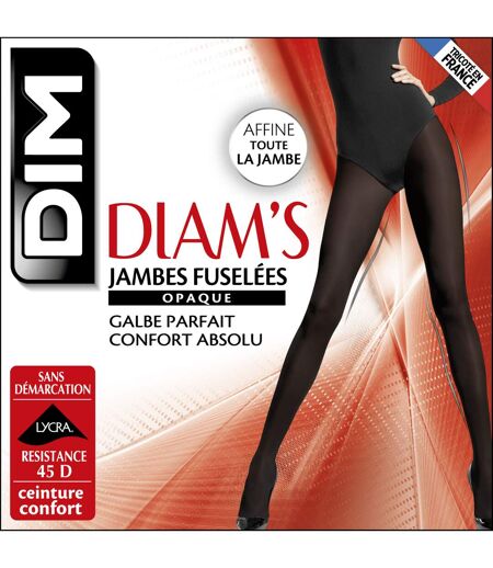 Collant Jambes Fuselées Opaque 45D Diam's