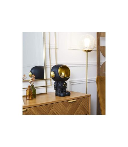 Vide-Poche Statue Astronaute 28cm Noir