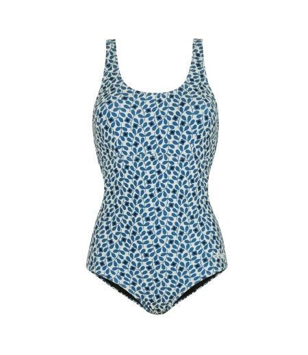 Maillot de bain 1 pièce orla kiely femme bleu Regatta