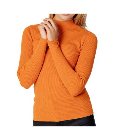 Pull orange femme jdy highneck - l