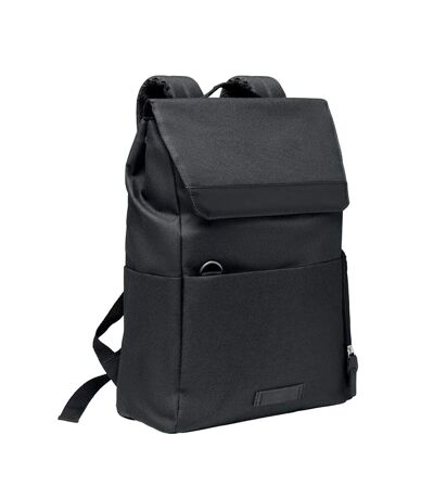 Daegu lap two tone rpet laptop backpack one size black MidOcean