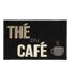 Tapis de Cuisine Breakfast 50x80cm Noir-1
