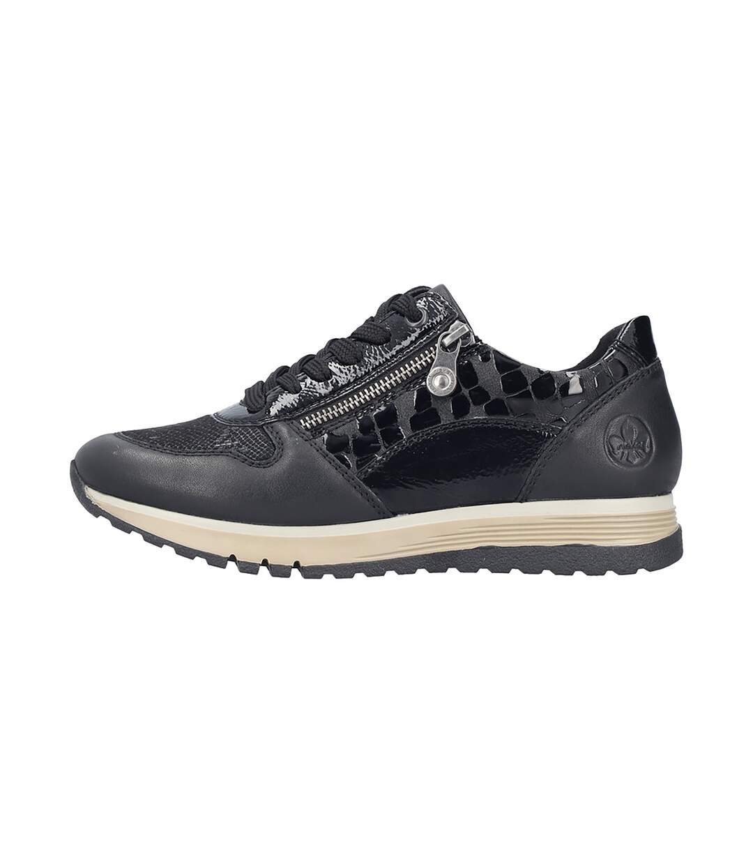 Basket Basse Cuir Rieker-1
