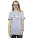 Disney - T-shirt BIG HERO BAYMAX MANY POSES - Femme (Gris chiné) - UTBI15585-2