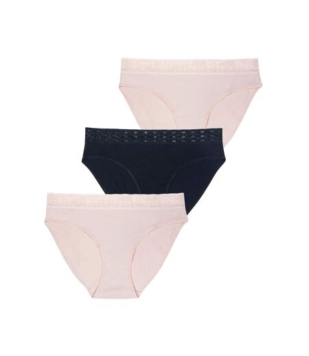 Lot de 3 slips femme Trio Dentelle Athena