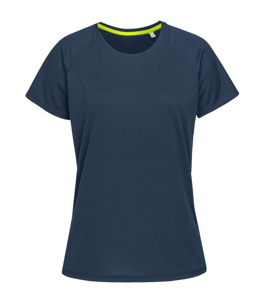 Womens/ladies raglan mesh t-shirt navy Stedman-1
