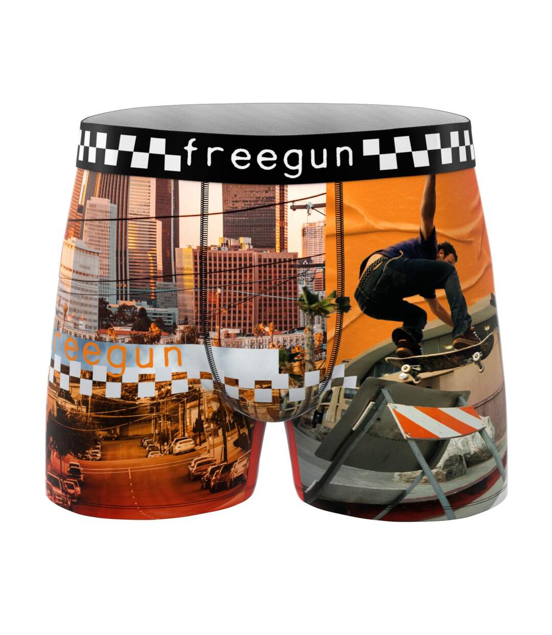 Lot de 3 boxers homme California Vibes Freegun-5
