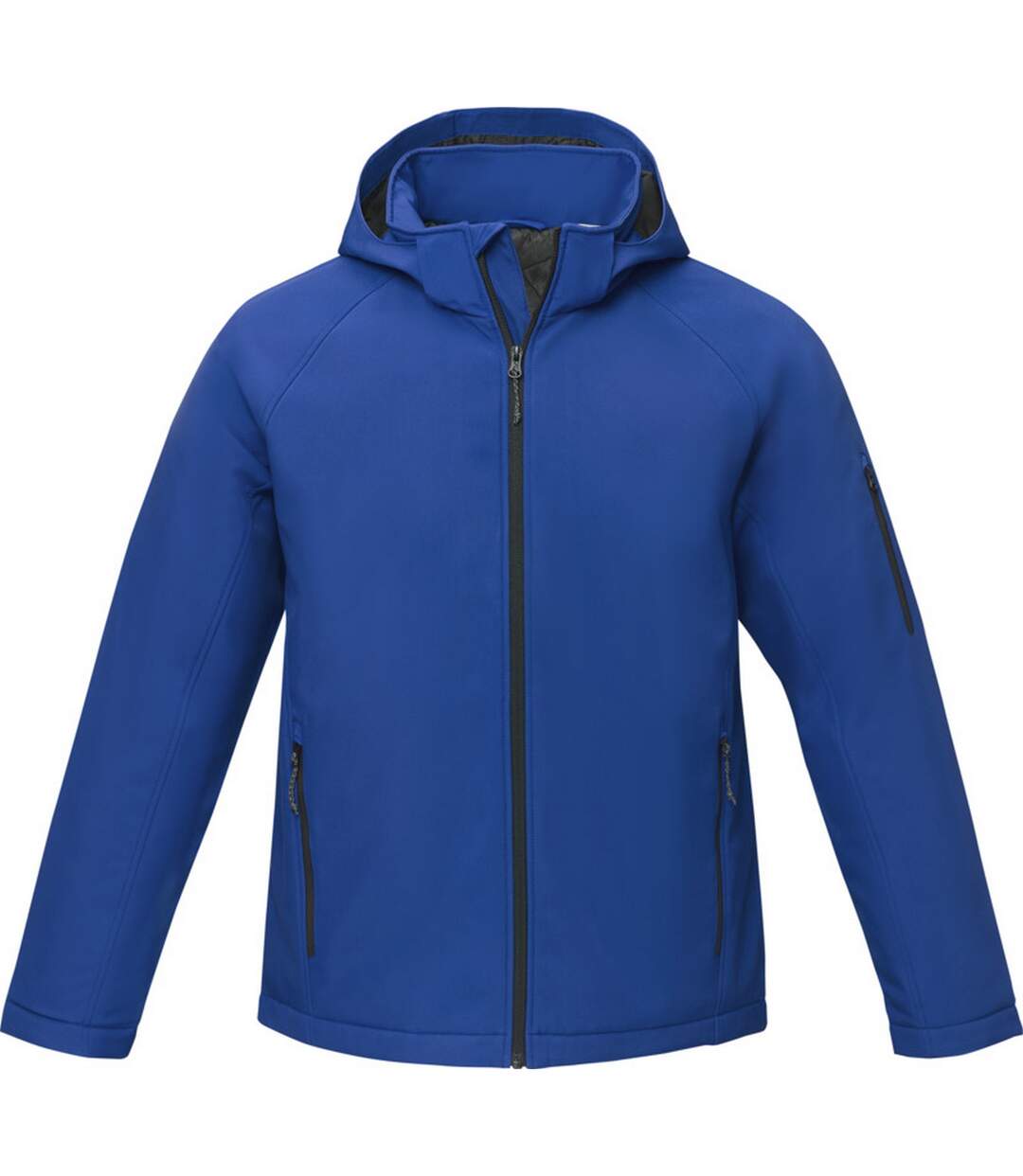 Mens notus padded soft shell jacket blue Elevate Essentials-1