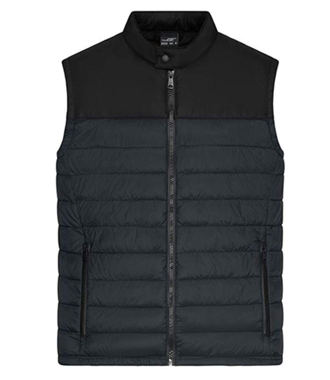 Bodywarmer matelassé - Homme - JN1332 - gris carbone et noir-2