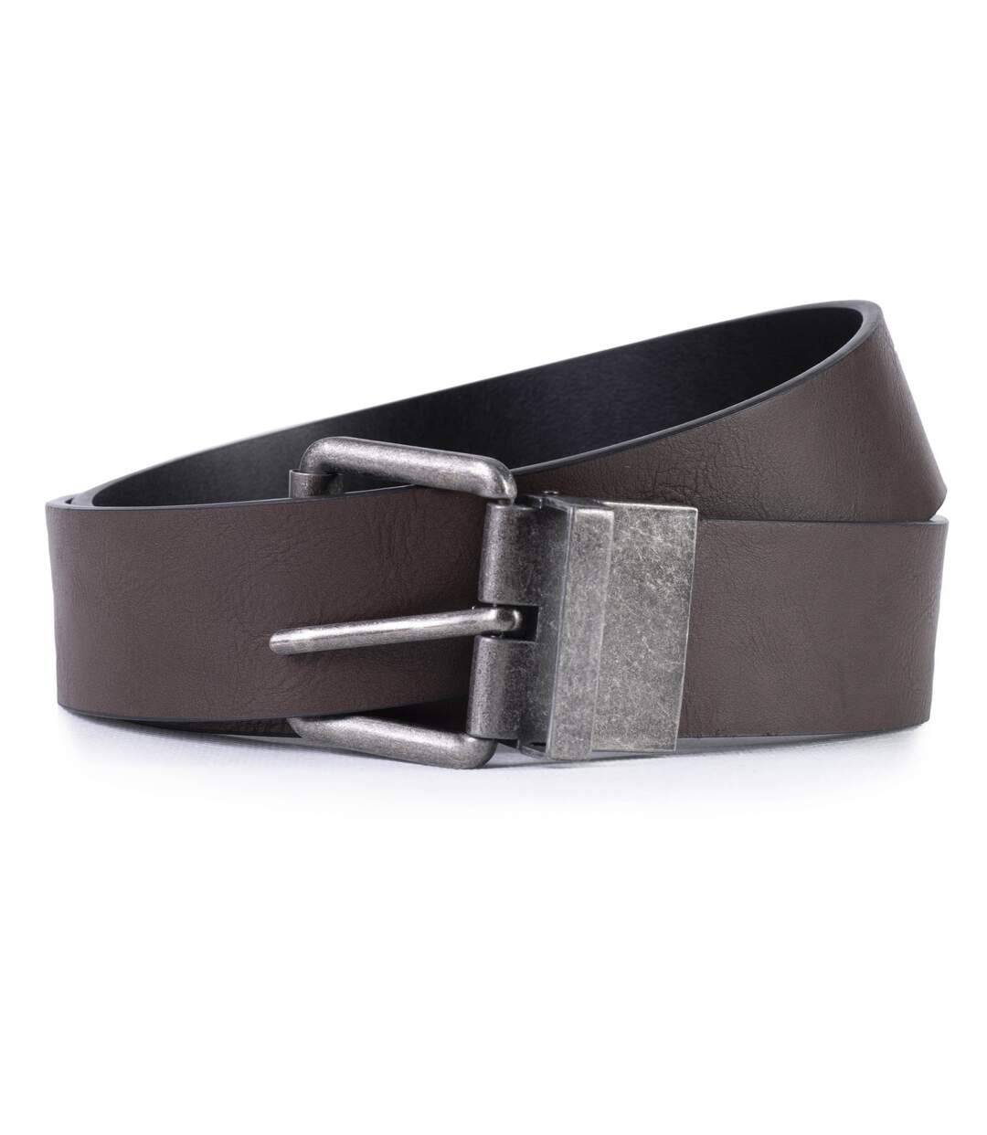 Isotoner Ceinture homme 2 en 1 réversible-1