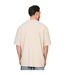 Unisex adult combed ringspun cotton extended neckline tall oversized t-shirt stone Casual Classics-4