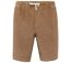Short en velours côtelé - Homme - PATS742 - beige camel foncé-1