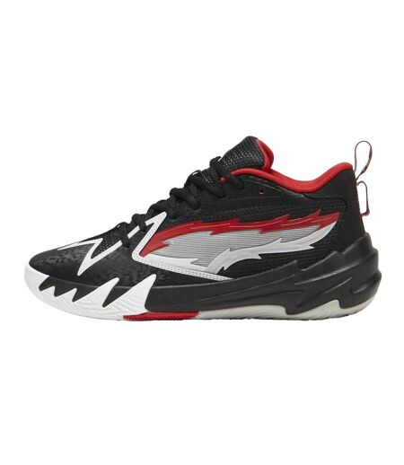 Mens Scoot Zeros O.d.d. City Basketball Shoes  Black Puma
