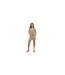 Mini Jupe Motif/style Imprimé Animal Femme Beige Noir Brave Soul-1