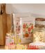 Lot de 2 Boîtes Livres Fruity 33cm Beige-3