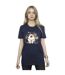 Disney - T-shirt BIG HERO BAYMAX GROUP HUG - Femme (Bleu marine) - UTBI15628-2