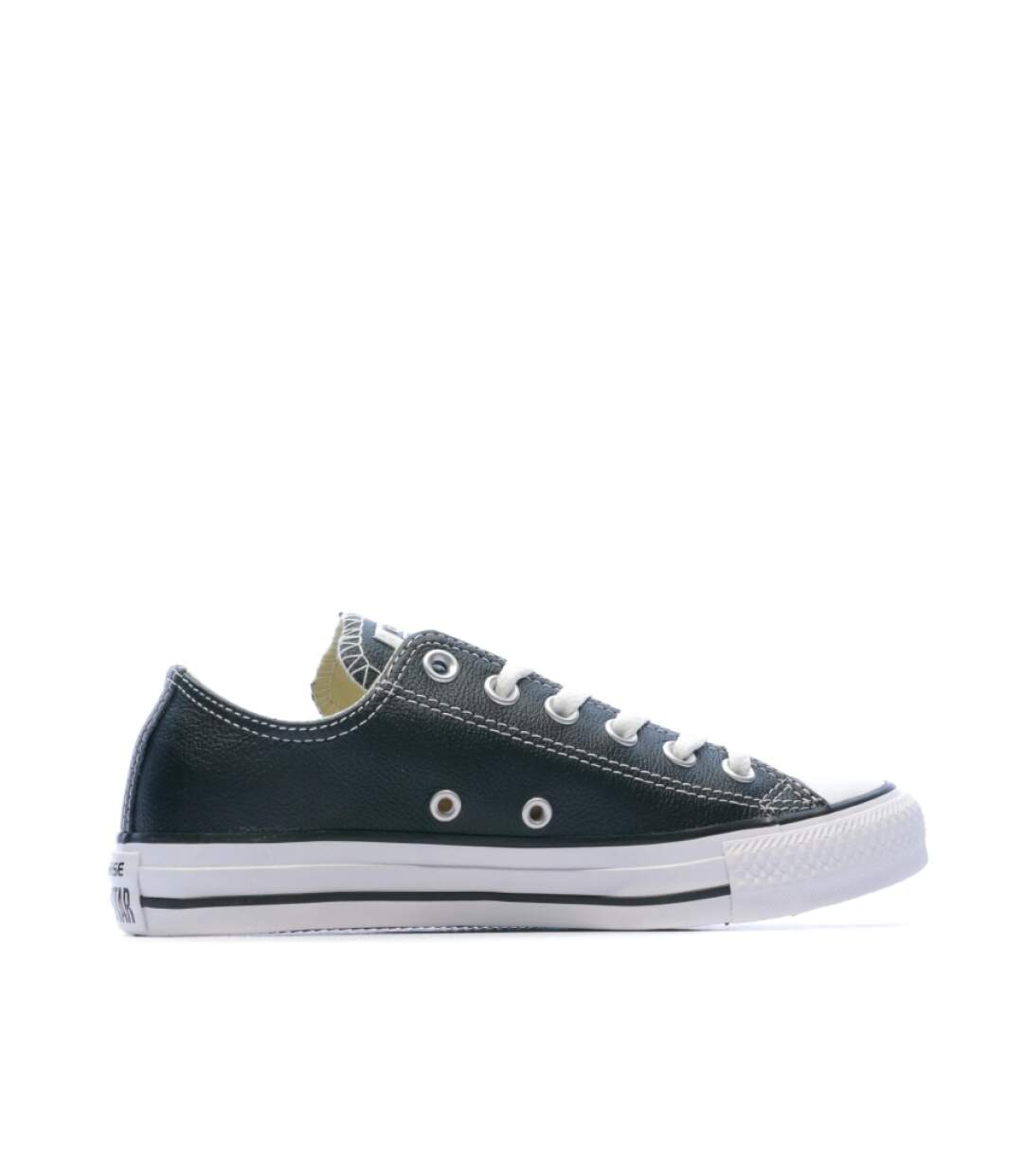 Baskets Cuir Noires Homme Converse All Star - 40-2