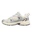 Womens/ladies Pro Mira Synthetic Leather Trainers Camel Silver USA Pro-2
